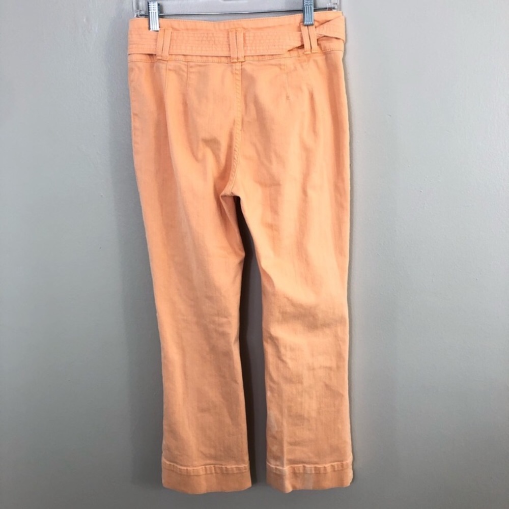 ⛔️SOLD⛔️Anthro Pilcro Orange High Rise Flare Denim - Picture 3 of 7